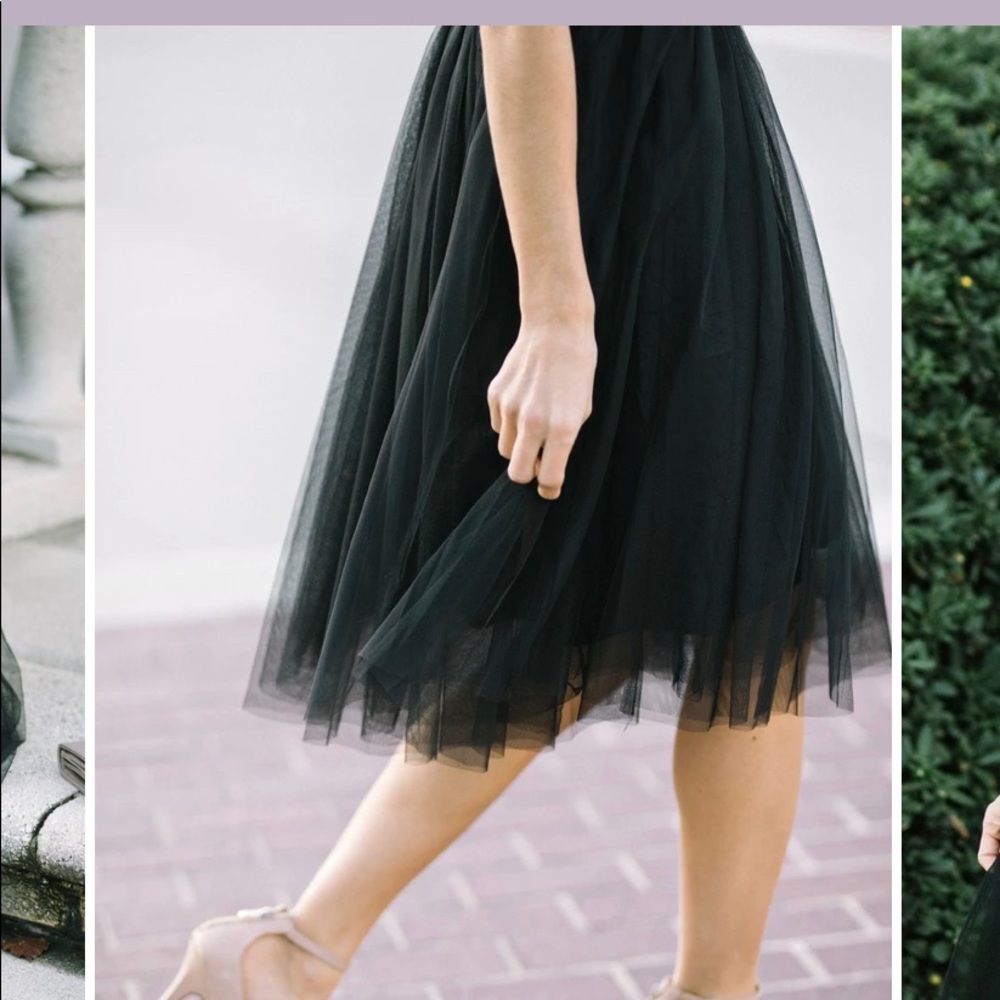 Morning Lavender Eloise Tulle Midi Skirt